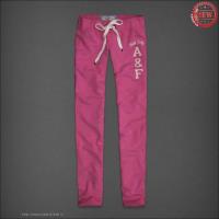 dames abercrombie sweatpants wit lace-up new york lichtrood Prijs Laag 70re4734